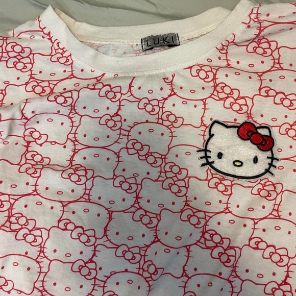 hello kitty shirt by brand “ LUKI” - Picture 3 of 3